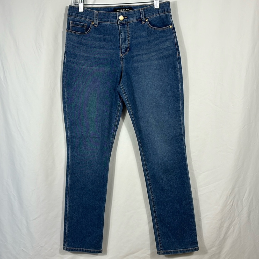 Bandolino Amy SS Straight Leg Jeans | Size 8